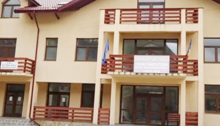 Casă nouă pentru Primăria Dâmbovicioara