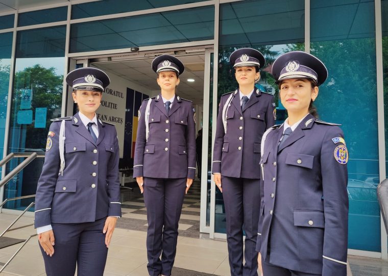 Poliția Argeș și-a mărit echipa. Unde au fost repartizate noile agente
