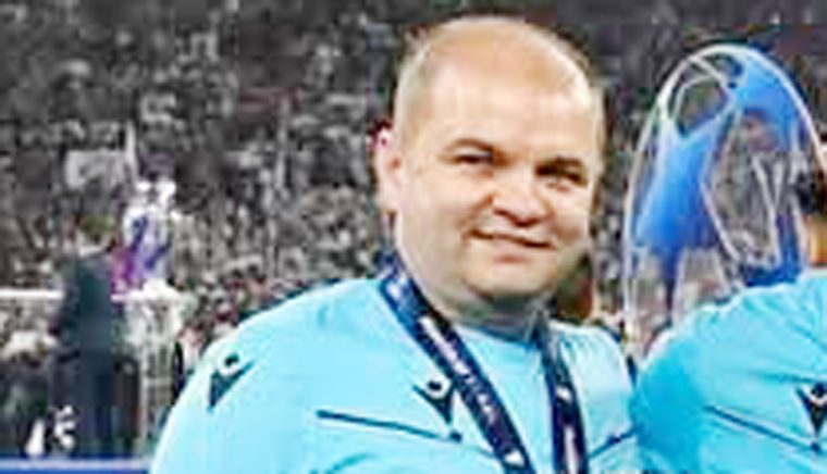 Povestea piteşteanului din echipa care a arbitrat finala UEFA Champions League. Cătălin Popa: „Aventura mea în arbitraj a început la insistenţele unui cumnat”