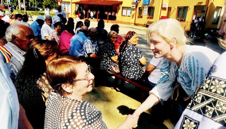 Alina Gorghiu, la pas prin Argeş. Întâlniri constructive cu liberalii din mai multe comune