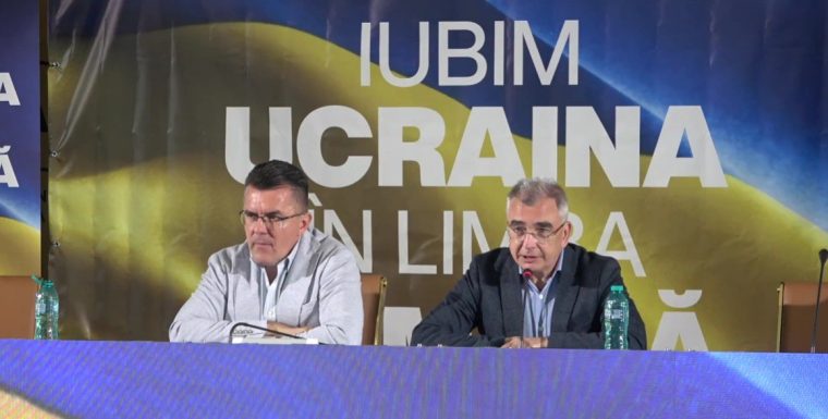Conferință AUR: „Iubim Ucraina în limba română”