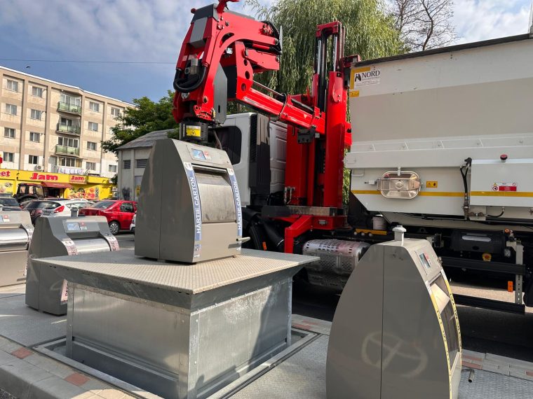 Găvana, al 5-lea cartier din Pitești cu sistem modern de colectare a deșeurilor
