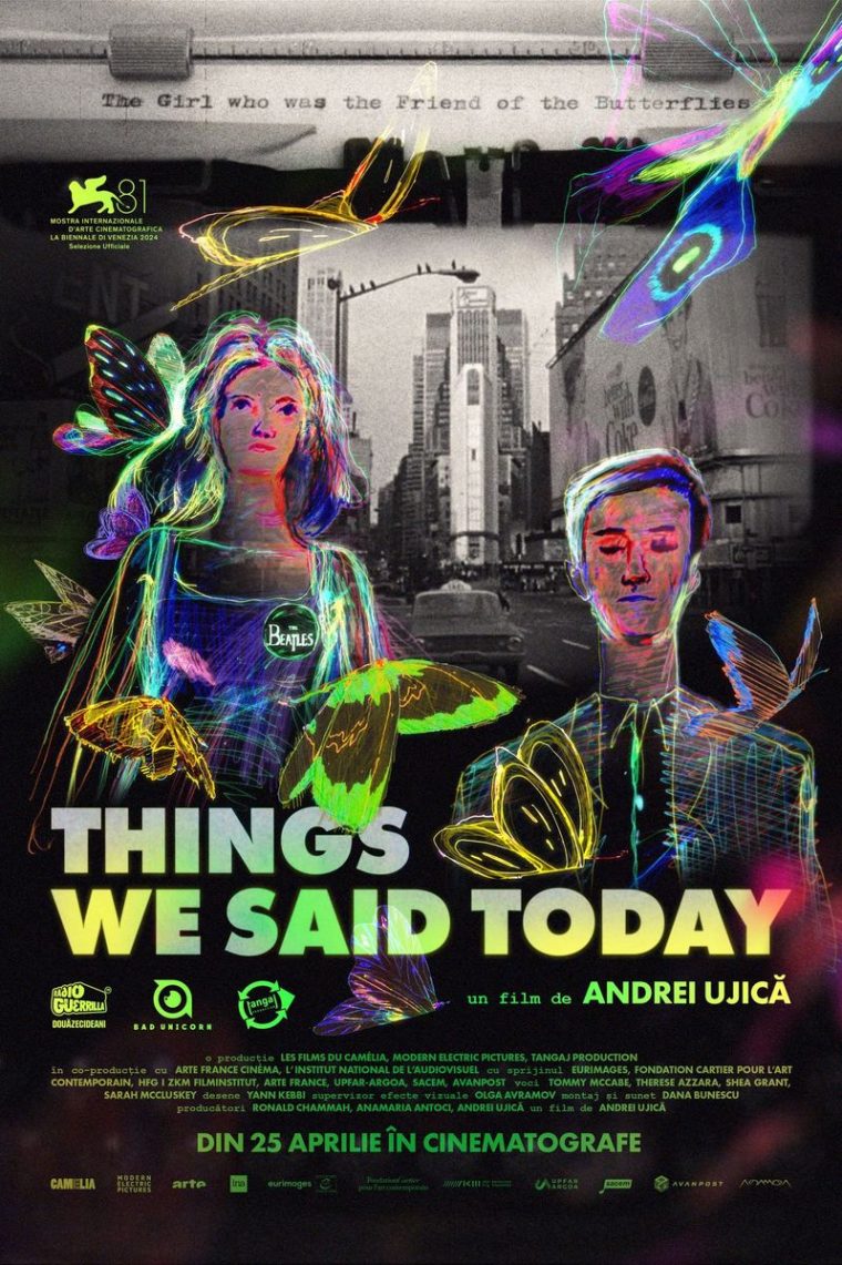 Filmul „TWST / Things We Said Today”, de Andrei Ujică, la Cinematograful de artă „Mircea Diaconu”