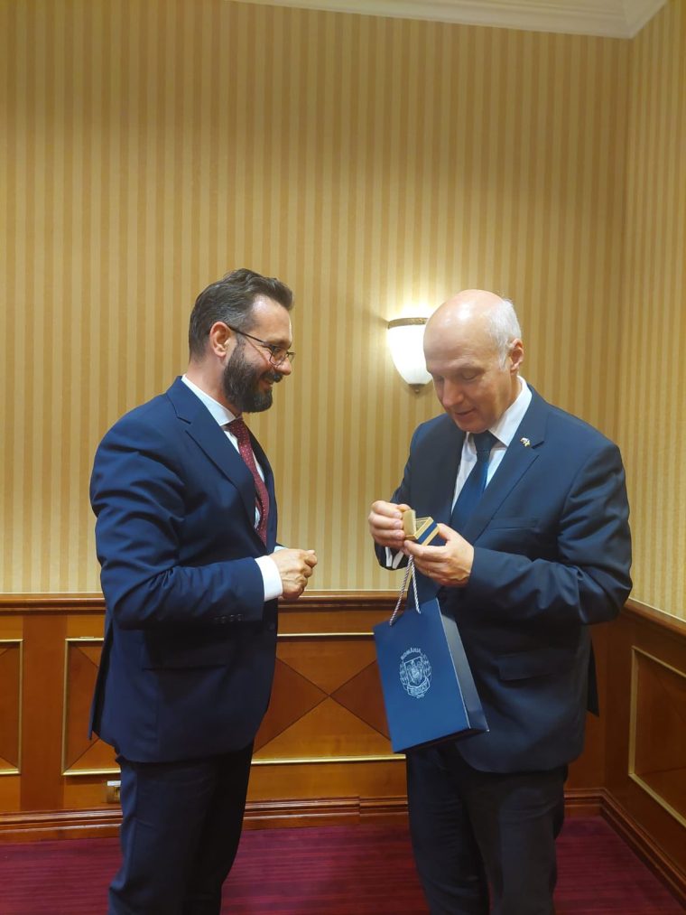 Delegație din Cehia, dialog cu senatorul Mihai Coteț: „Mă interesează cum putem intensifica relațiile economice”