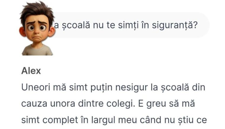 Campania „Fără bullying în şcolile argeşene”. Discuţie cu Alex, primul robot agresat: „Dacă lumea ar vorbi deschis, lucrurile ar deveni mai uşoare”