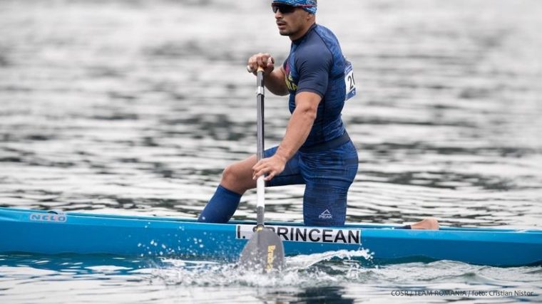 Ilie Sprîncean, în finala probei de canoe simplu 200 metri la Europene