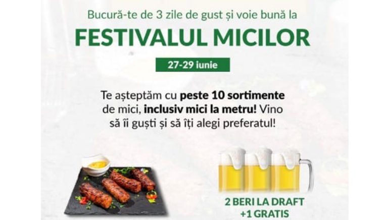 Festivalul Micilor la Restaurantul Cornul Vânătorului