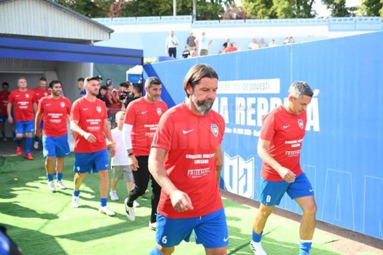 Dorin Goian și-a organizat meciul de retragere. Mutu, Coman, Dică și Neaga i-au fost alături