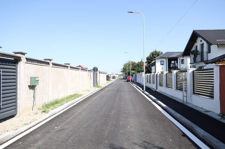 Pitești. Încă o stradă de pământ arată… beton