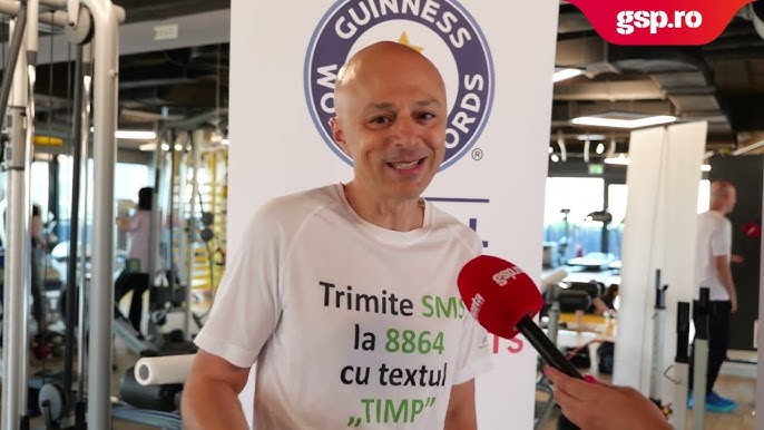 Un român a intrat azi în Guinness Book. Este primul om din lume care a făcut 30.000 de genuflexiuni în 24 de ore