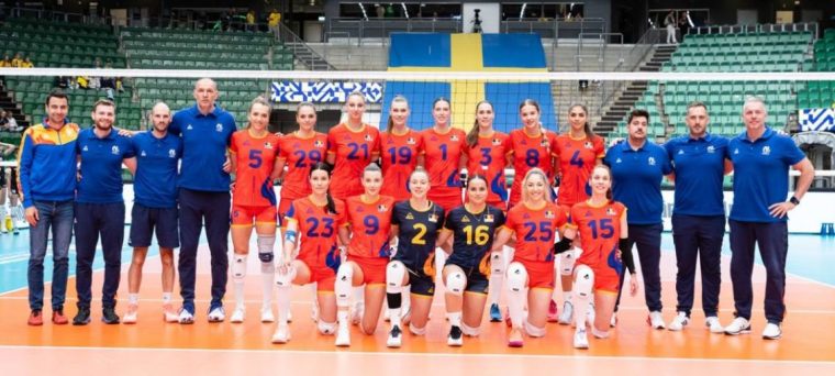 Naționala de volei a României, medalie de bronz în Golden European League