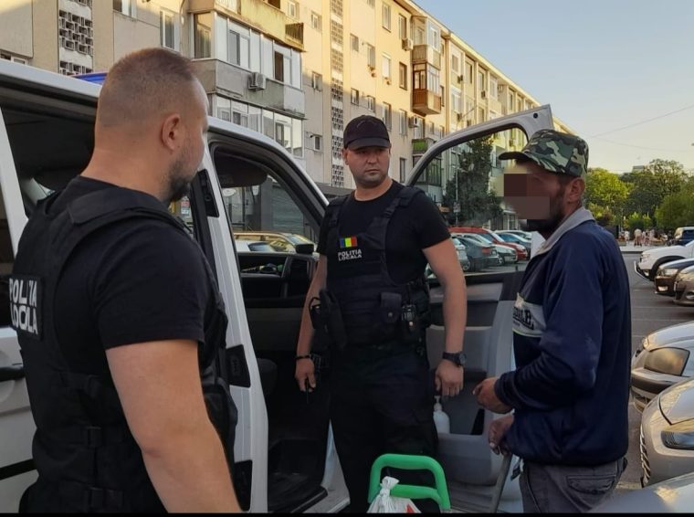 Video. Pericol public la Pitești. Intervenție rapidă a Poliției Locale