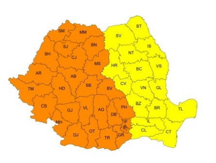 Vineri, caniculă în toată ţara, cu temperaturi până la 40 de grade