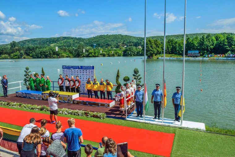 Peste 800 de sportivi la Campionatul European de Caiac-Canoe din Argeș
