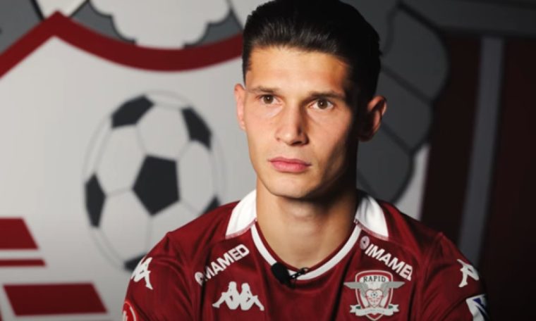 Fotbalistul rapidist Alexandru Dobre, înainte de meciul cu FC Argeș: ”M-aș bucura să marchez”