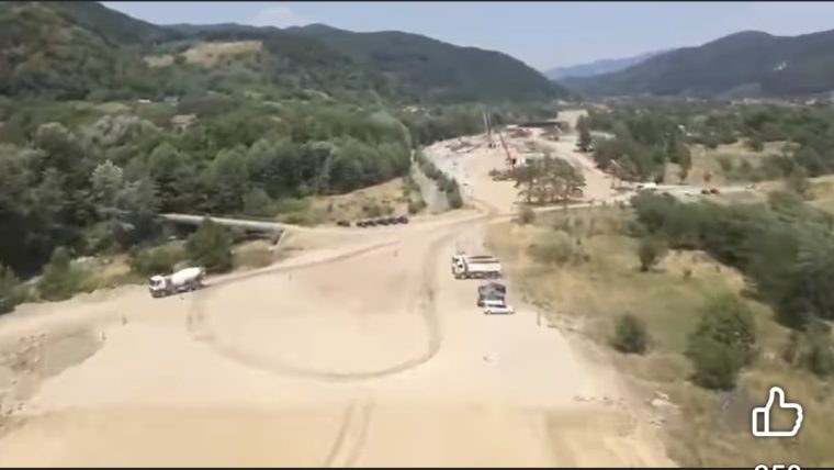 CNAIR: Ritm bun de lucru pe șantierul Autostrăzii Sibiu – Pitești