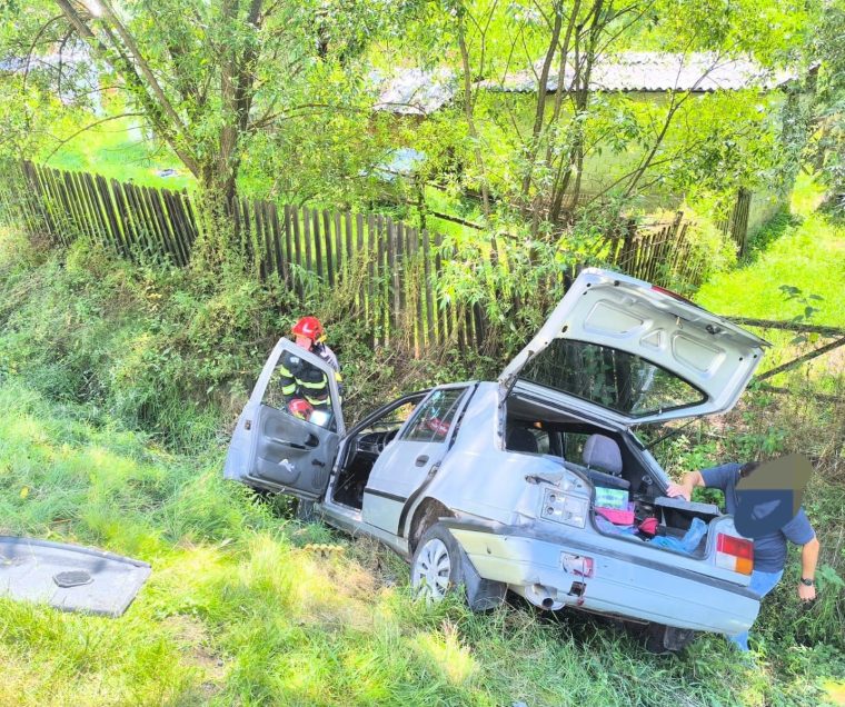 Update. Accidentul de la Bughea de Jos s-a soldat cu trei răniți