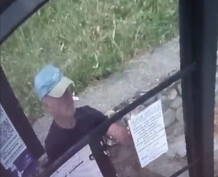 Video. A comis la Piteşti o faptă nepermisă. Îl cunoaşteţi?