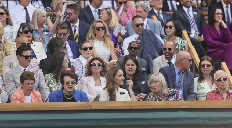 Simona Halep, alături de Kate Middleton la Wimbledon