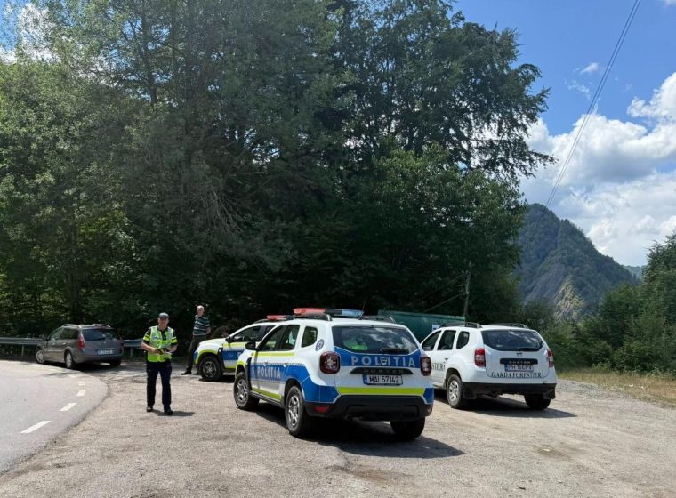 Video. Urșii au mobilizat „forțele” pe Transfăgărășan. Cinci amenzi în weekend