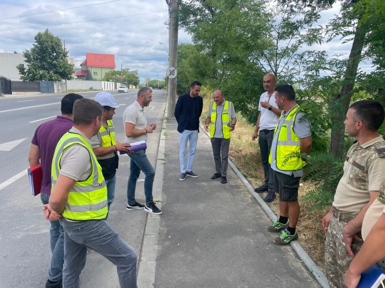 Pitești: Predare amplasament pentru reabilitarea împrejmuirii – Calea Drăgășani și strada Tudor Arghezi