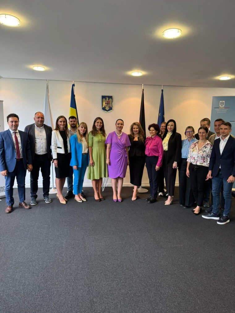 Primărița din Călinești și alți tineri din administrația locală, vizită de lucru în Germania