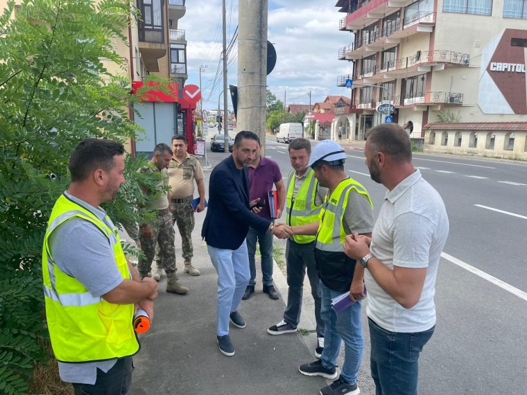 Investiție la intrarea în Pitești dinspre Moșoaia. Lucrări pe Calea Drăgășani