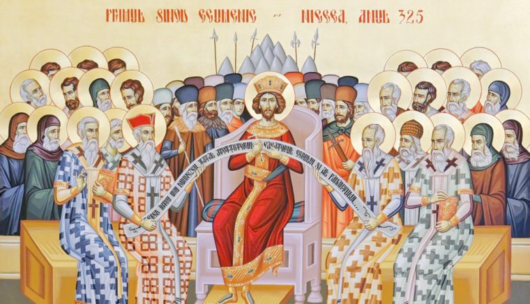 Primul sinod ecumenic este prezent în frescele de la Biserica „Sf. Nicolae Domnesc” de la Argeş