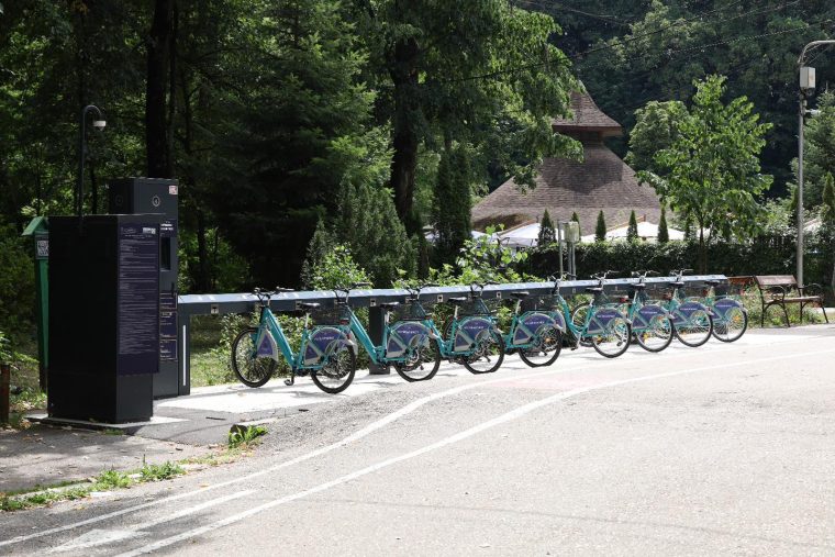 Sistemul de bike-sharing din Pitești este acum funcțional