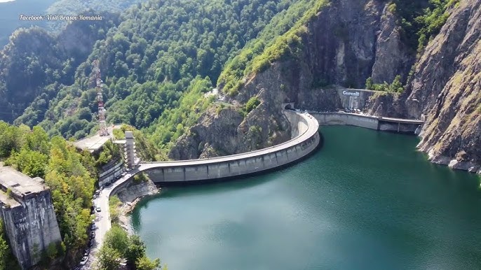 Lacul Vidraru, golit pentru prima dată în istorie