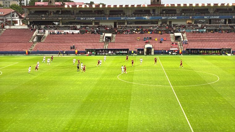 FC Argeș a făcut instrucție cu CFR Cluj și a obținut primul succes din Superliga!