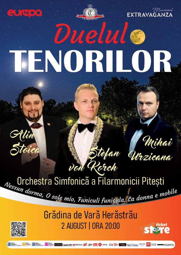 Orchestra Simfonică a Filarmonicii Pitești, spectacol în aer liber la București