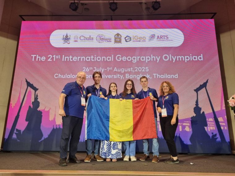 Elevii români au obținut o medalie de argint și două de bronz la Olimpiada Internațională de Geografie