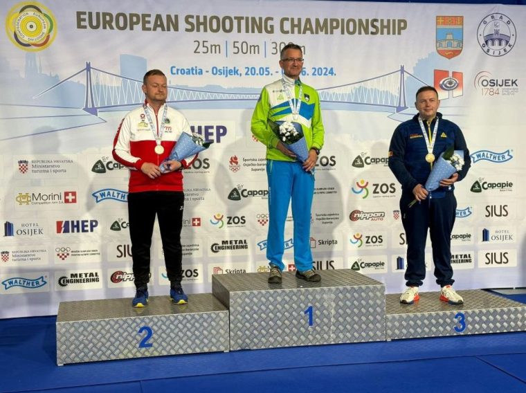 Campionatele Europene de tir sportiv: Peter Sidi este dublu campion european
