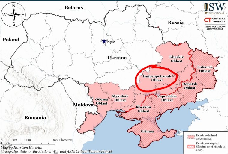 Rușii își continuă avansul în Dnipropetrovsk – A treia localitate cucerită în decurs de o lună