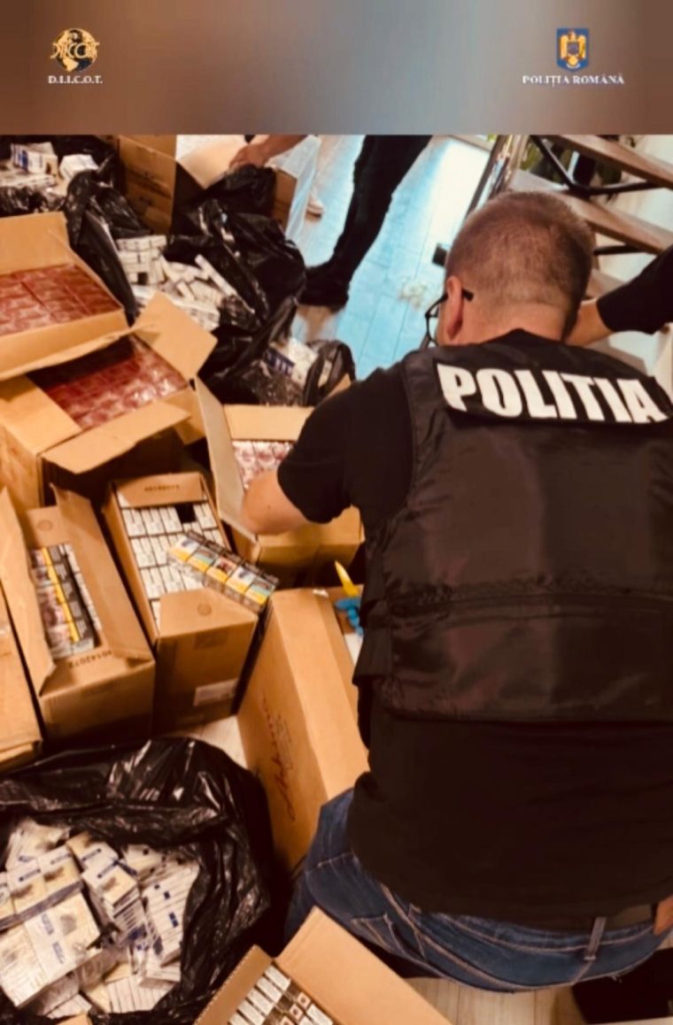 Turc stabilit în Argeș, prins în flagrant cu țigări de contrabandă