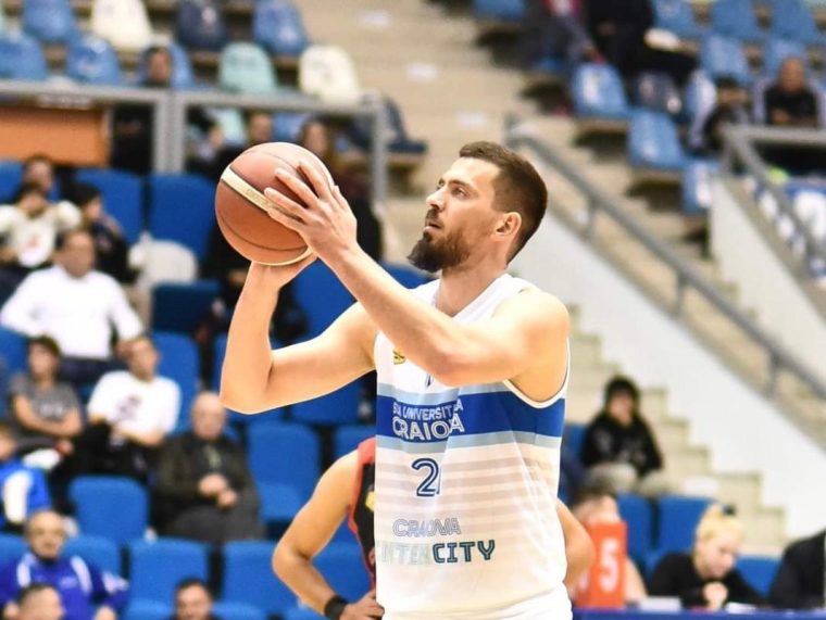 Bogdan Țîbîrnă a plecat de la FC Argeș Basketball