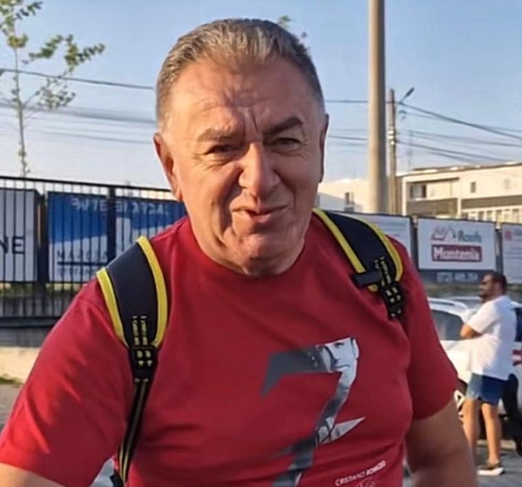 Primarul Gentea și-a sărbătorit cei 62 de ani jucând fotbal cu prietenii