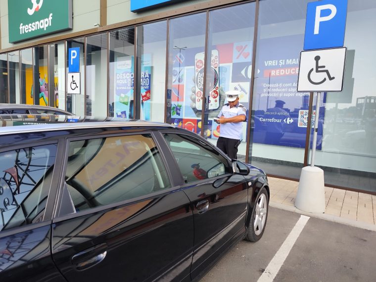 Atenție unde parchezi! Amenzi de 100.000 de lei, la Pitești