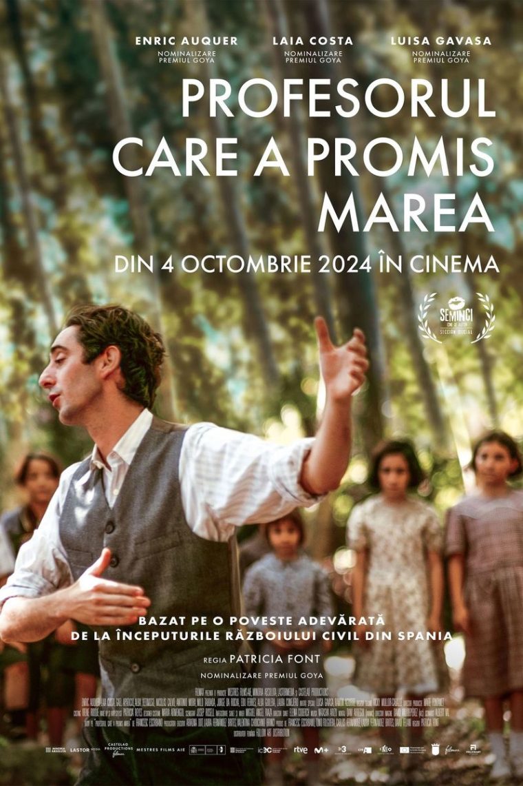 Povestea adevărată a profesorului care a promis marea, la Cinematograful „Mircea Diaconu”