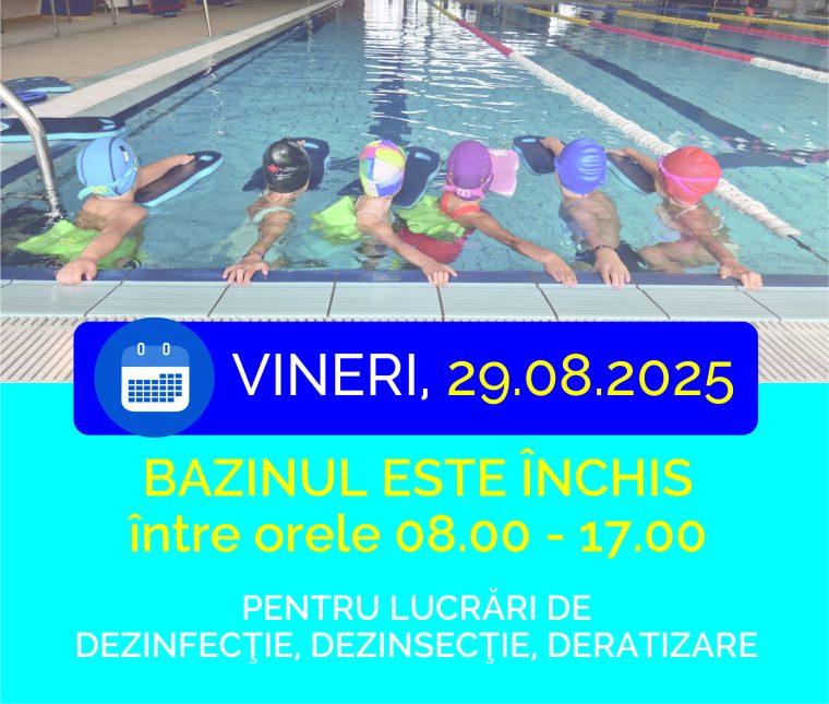 Bazinul din Mioveni, închis o zi