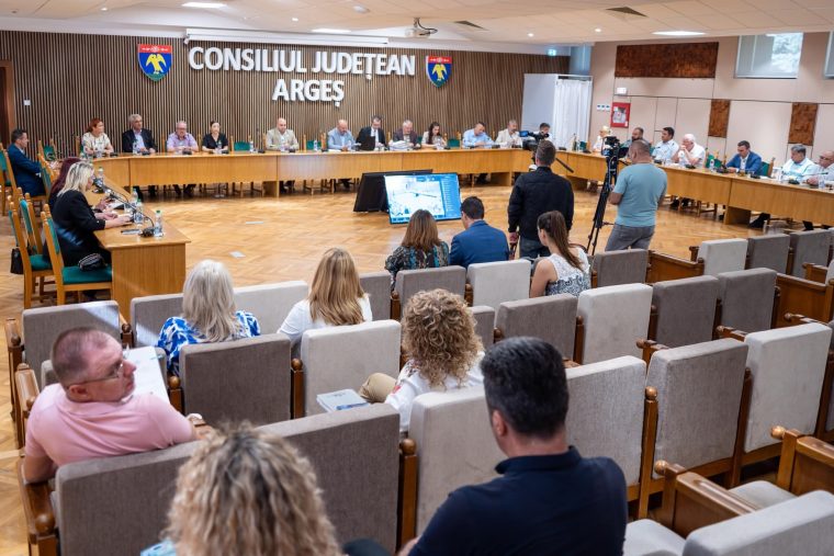 Ședință ordinară a Consiliului Județean Argeș – decizii importante pentru sistemul medical din județ