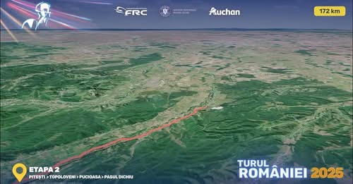 Turul Ciclist al României 2025 ajunge la Pitești