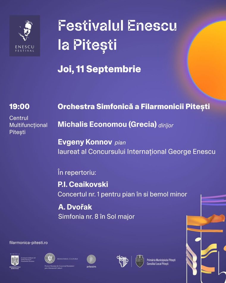 Capodopere ale repertoriului universal la Filarmonica Pitești