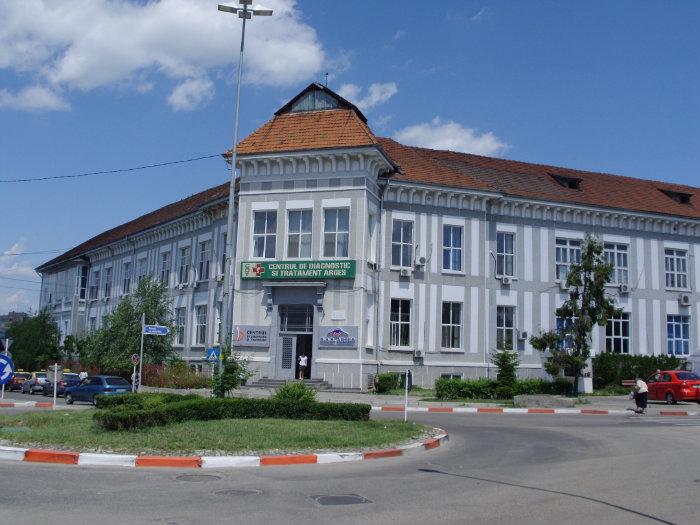 Lucrări la Centrul de Diagnostic și Tratament Pitești