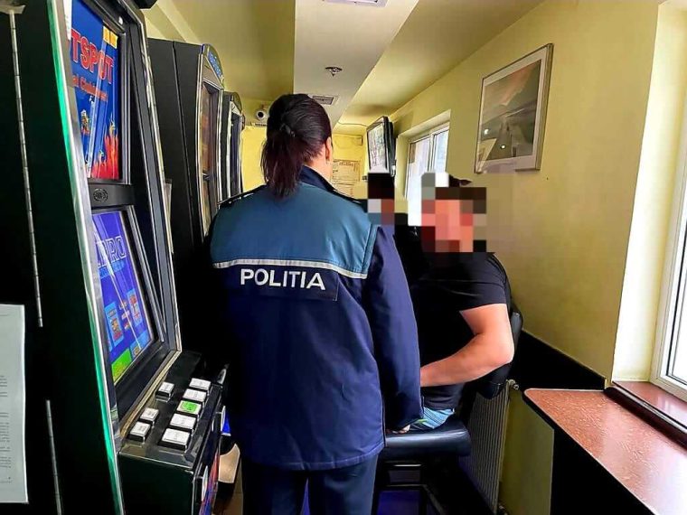 Localuri din Argeș și săli de „păcănele”, în vizorul Poliției. 5.000 lei, o amendă pentru pază