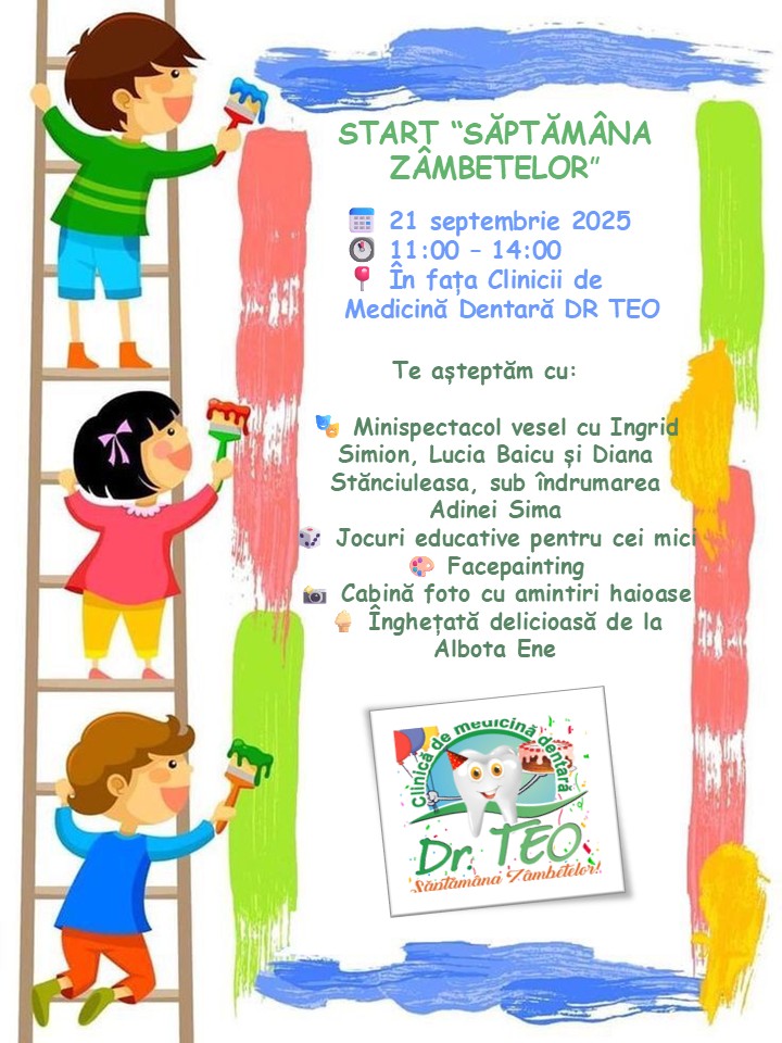 Clinica Dr. Teo sărbătorește „Săptămâna Zâmbetelor”