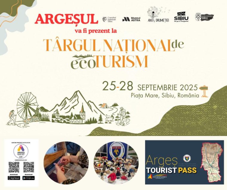 Argeșul va fi prezent la Târgul Național de Ecoturism de la Sibiu