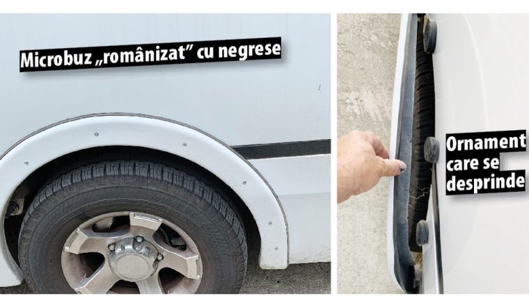 Microbuzele şcolare cumpărate la preţ dublu în Argeş au început să îşi piardă piesele pe drum
