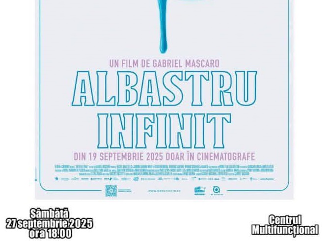 Pitești: ”Albastru infinit”, în premieră la Cinematograful de artă ”Mircea Diaconu”
